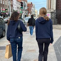 Walking in Dublin